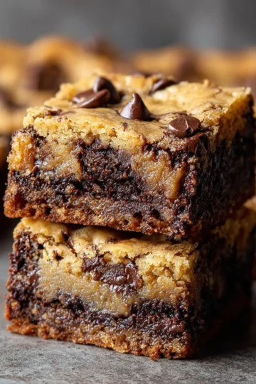 Greek Yogurt Blondie Brownies
