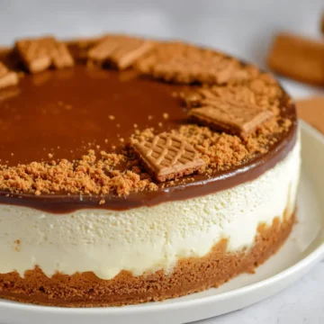 Cheesecake spéculoos sans cuisson