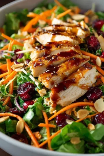 Asian Chicken Cranberry Salad