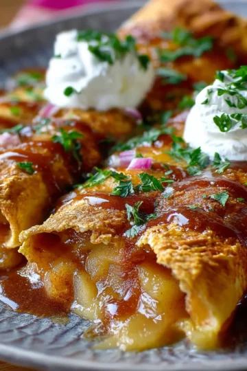 Apple Pie Enchiladas