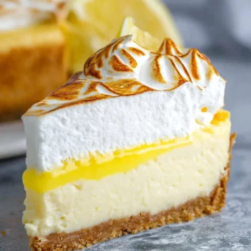 Lemon Meringue Cheesecake