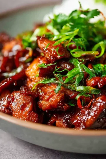 Vietnamese Caramel Ginger Chicken