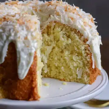 Coconut Coconut Milk Cake